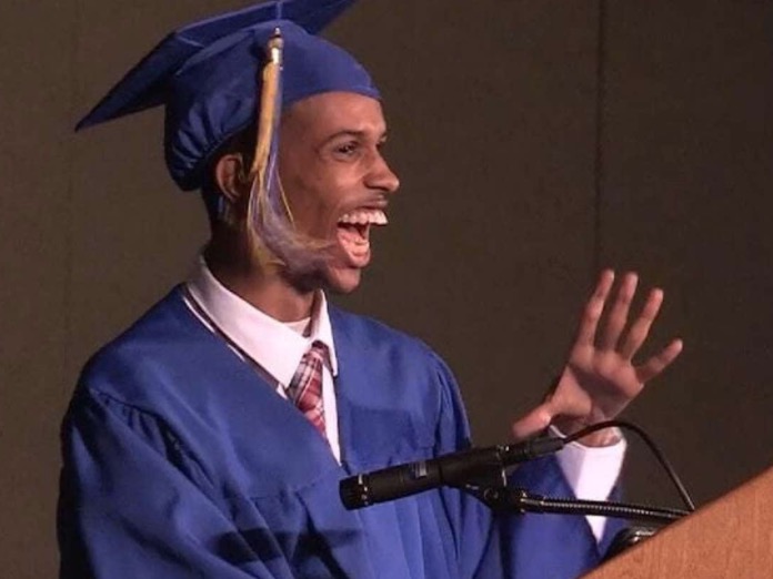 Non Verbal Student Gives Historic Graduation Speech