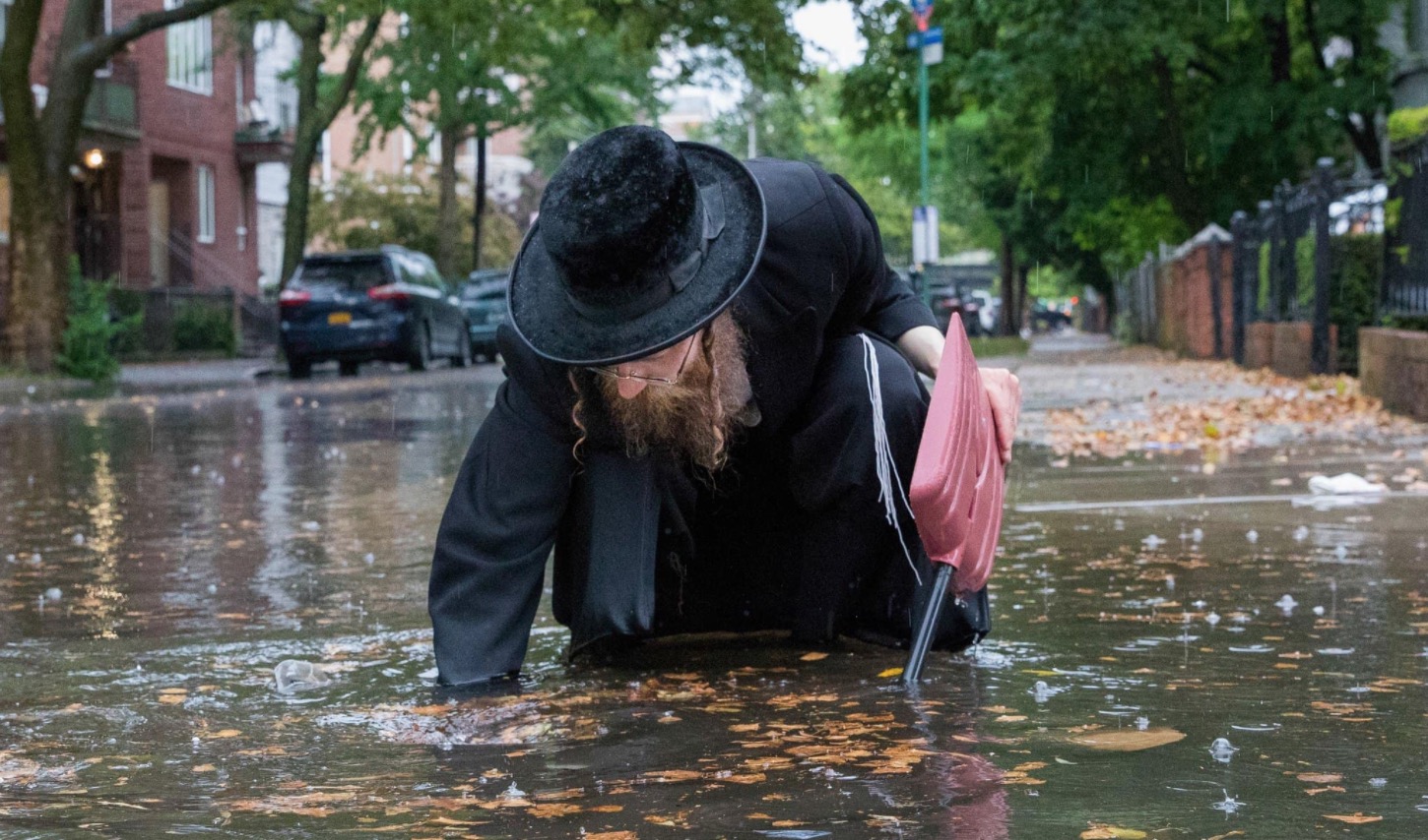 Helping Drain the Water