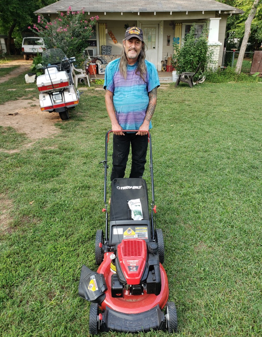 Mowing for Joy